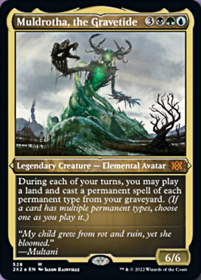 Muldrotha, la Marea Tumbas (Grabado Foil) [Double Masters 2022]