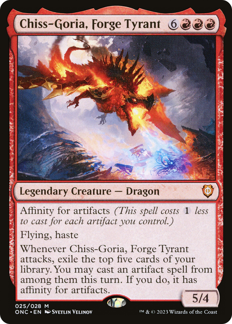 Chiss-Goria, tyran de la forge [Phyrexia : Tout sera un Commander]