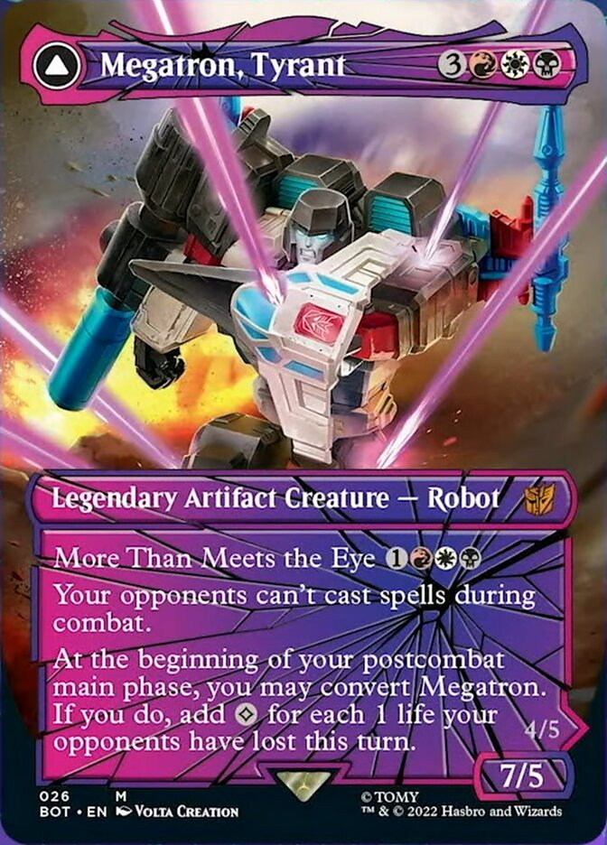 Megatron, Tyran // Megatron, Force Destructrice (Shattered Glass) [Transformers]