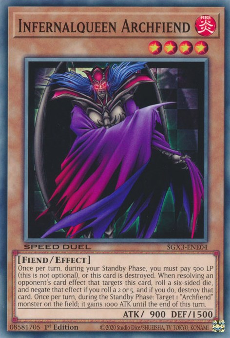 Archidemonio Reina Infernal [SGX3-ENE04] Común