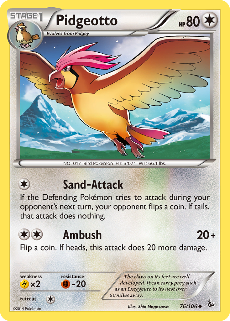 Piafabec (76/106) [XY: Étincelles]
