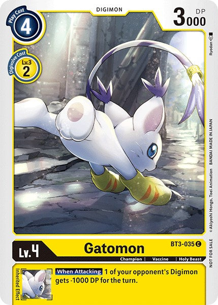 Gatomon [BT3-035] (Official Tournament Pack Vol.3) [Cartas Promocionales del Booster de Lanzamiento]