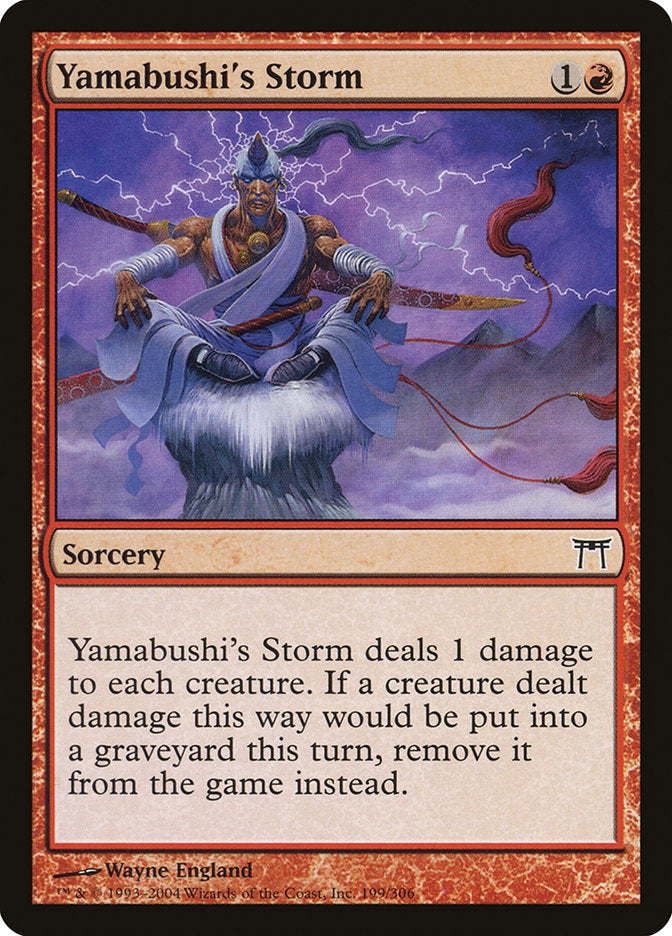 Tempête de Yamabushi [Champions de Kamigawa]