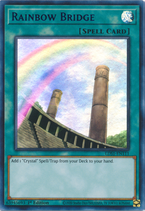 Puente del Arco Iris (Azul) [LDS1-EN111] Ultra Rara