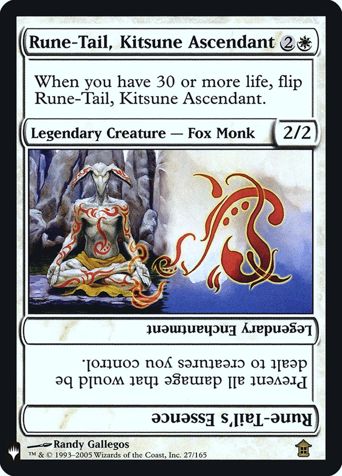 Rune-Queue, kitsune ascendante // Essence de Rune-Queue [Mystery Booster]