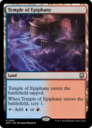 Templo de la Epifanía (Lámina ondeada) [Modern Horizons 3 Commander]