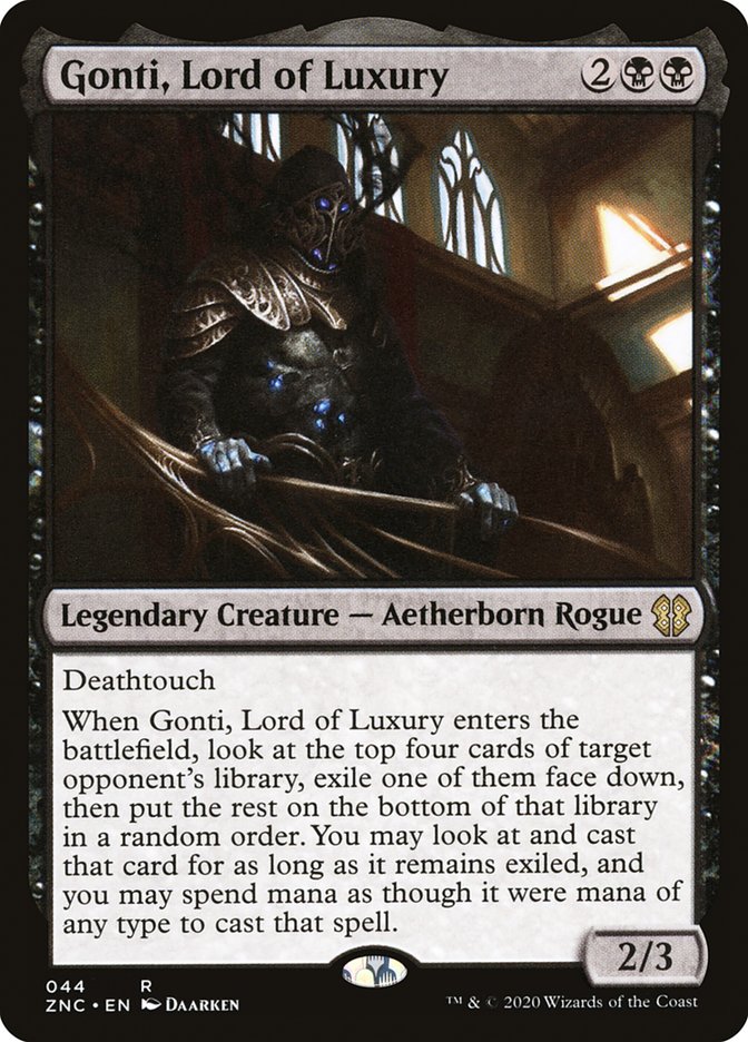 Gonti, Seigneur de l'opulence [Commander de Zendikar]