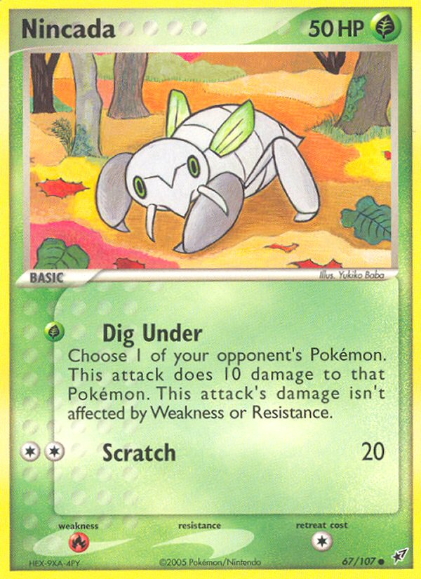 Ninjask (67/107) [EX: Deoxys]