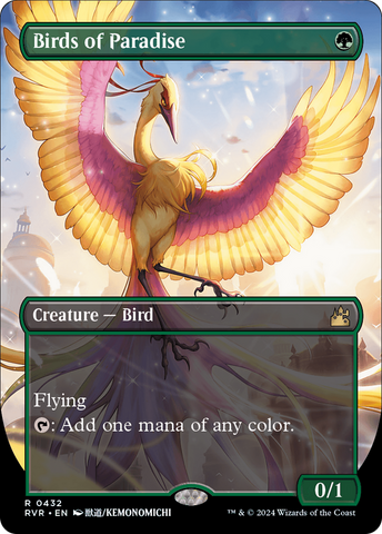 Aves del Paraíso (Anime sin Bordes) [Ravnica Remastered]