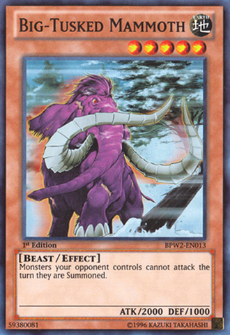 Mamut Colmilludo [BPW2-ES013] Súper Rara