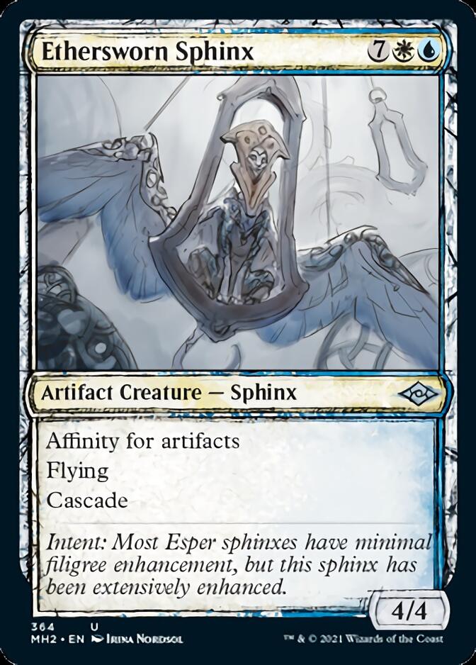 Sphinge aux vœux éthérés (Esquisse) [Modern Horizons 2]