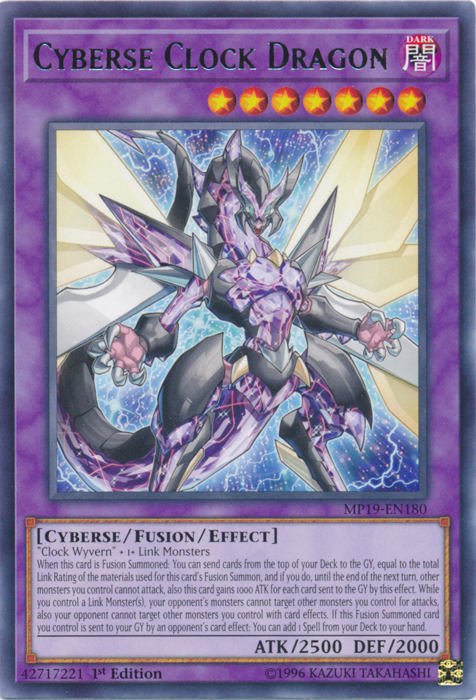 Cyberse Clock Dragon [MP19-ES180] Rara