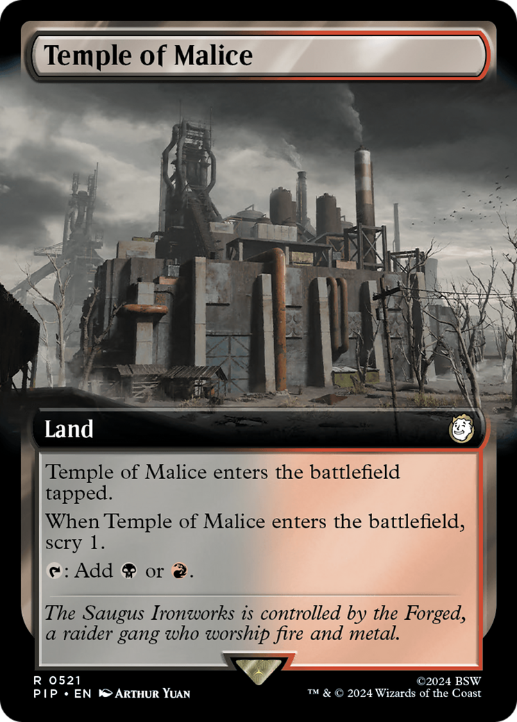 Temple de la Malveillance (Extended Art) [Fallout]