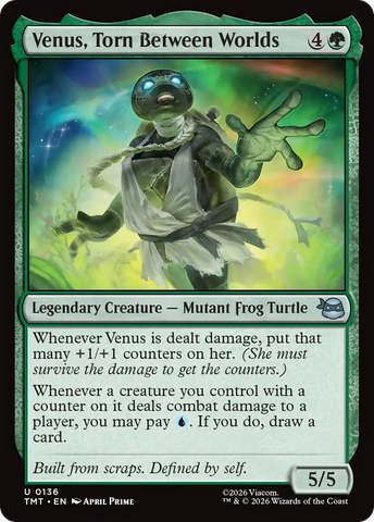 Venus, déchirée entre deux mondes [Les Tortues Ninja]