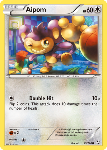 Aipom (99/124) [Negro y Blanco: Dragones Exaltados]