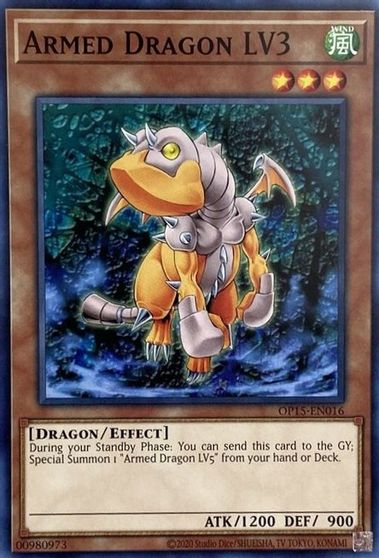 Dragon Armé LV3 [OP15-EN016] Commune
