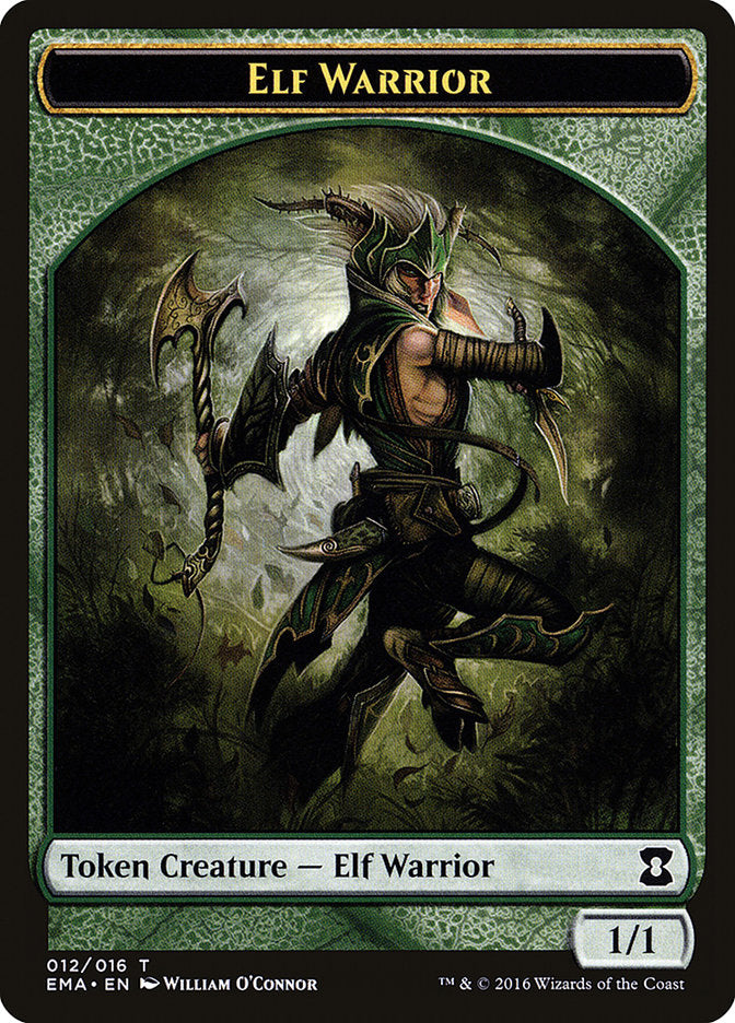 Jeton Guerrier Elfe [Eternal Masters Tokens]