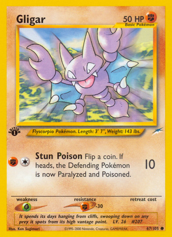 Gligar (67/105) [Neo Destiny 1ª Edición]