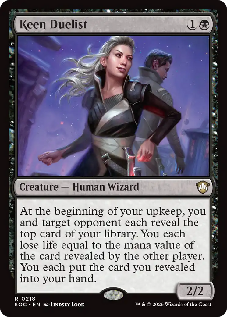 Duelista Sagaz [Commander de Secretos de Strixhaven]