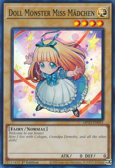 Poupée Monstre Miss Madchen [MP23-EN051] Super Rare