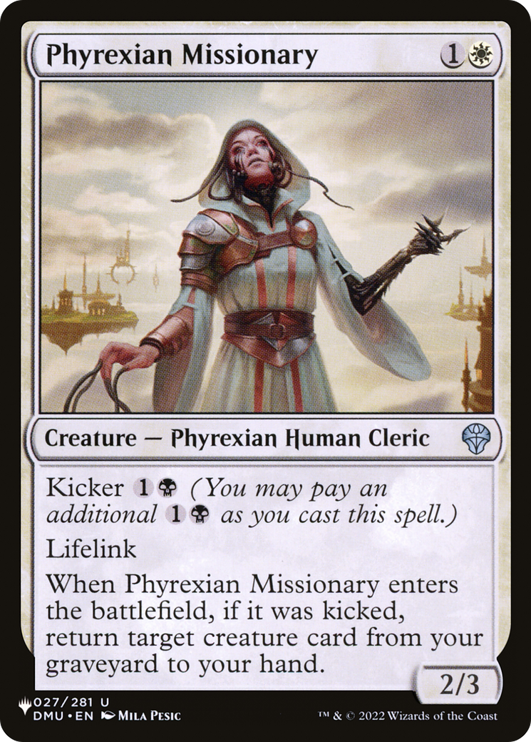 Misionero pirexiano [The List]