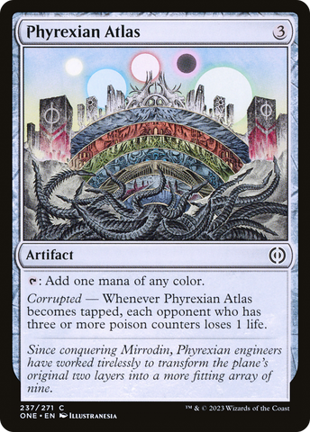 Atlas pirexiano [Phyrexia: All Will Be One]