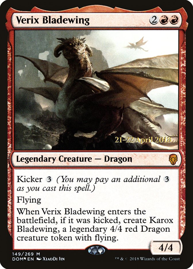 Verix Ailelame [Dominaria Prerelease Promos]