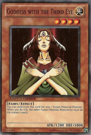 Diosa del Tercer Ojo [GLD4-EN004] Común