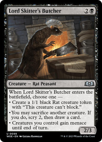 Carnicero de Lord Skitter [Wilds of Eldraine]
