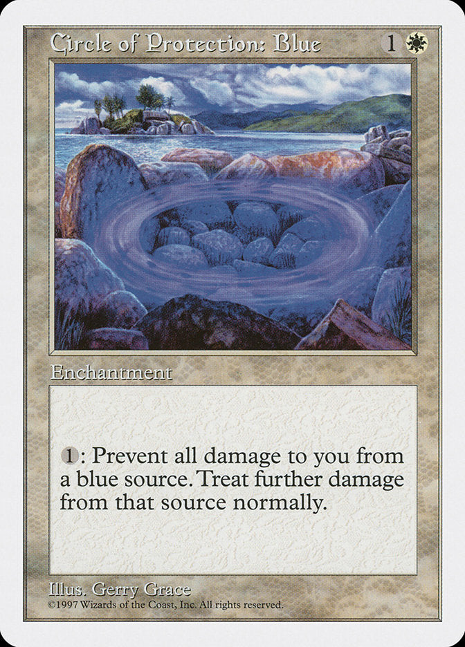 Círculo de protección: Azul [Quinta Edición]