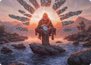 Jadzi, Oracle d'Arcavios Carte d'Art [Strixhaven : l'Académie des Mages Art Series]