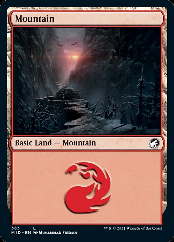 Montagne (383) [Innistrad : Chasse de Minuit]