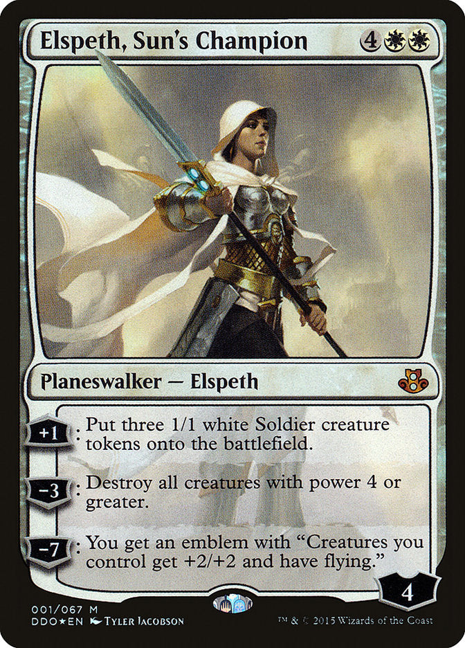 Elspeth, Campeona del Sol [Duel Decks: Elspeth vs. Kiora]