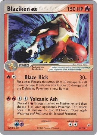 Blaziken ex (89/95) (Blaziken Tech - Chris Fulop) [Campeonatos Mundiales 2004]
