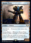 Titan Reaver (Feuille texturée brillante) [Warhammer 40,000]