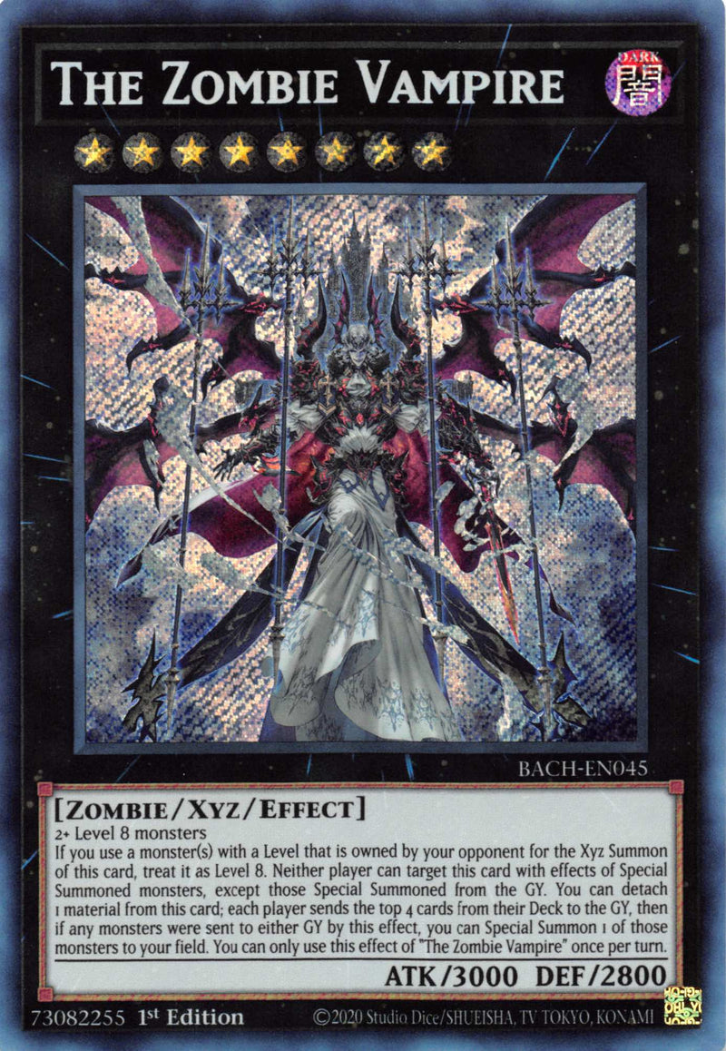 Le Vampire Zombie [BACH-EN045] Secret Rare