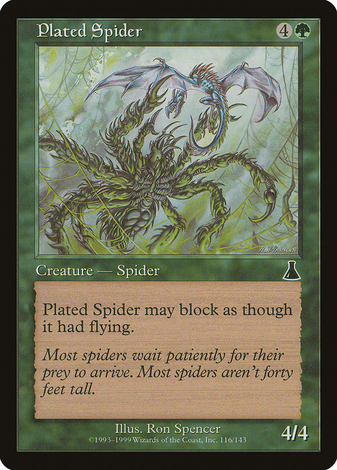 Araignée plaquée [Destinée d'Urza]