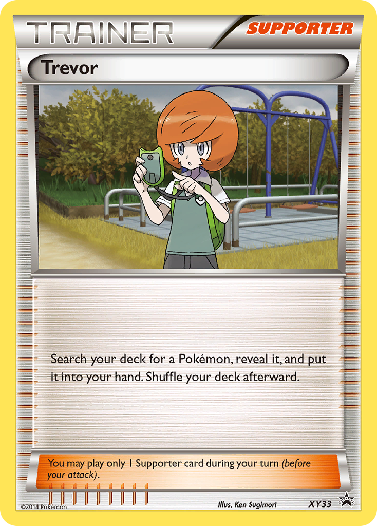 Trevor (XY33) [XY : promos Étoile Noire]