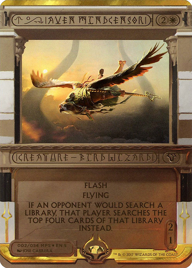 Aven Censeur de pensée (Invocation) [Invocations Amonkhet]