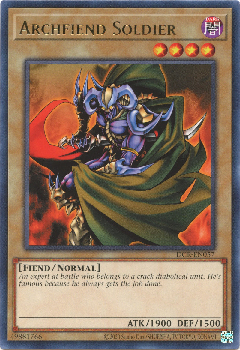 Soldado Archdemoníaco (25º Aniversario) [DCR-EN057] Rara