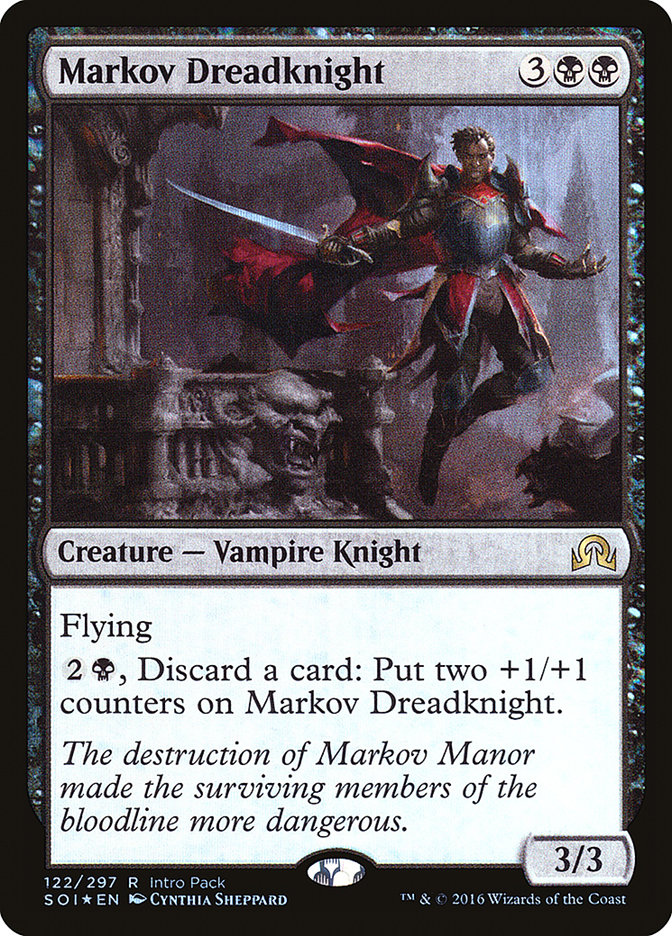 Chevalier redoutable de Markov (Pack d'avant-première) [Promos Les ombres sur Innistrad]