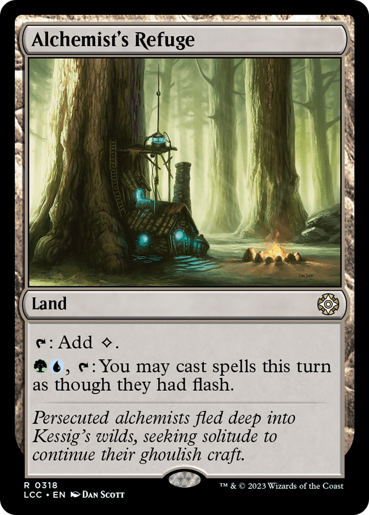 Refuge de l'Alchimiste [Commander Les Cavernes Oubliées d'Ixalan]