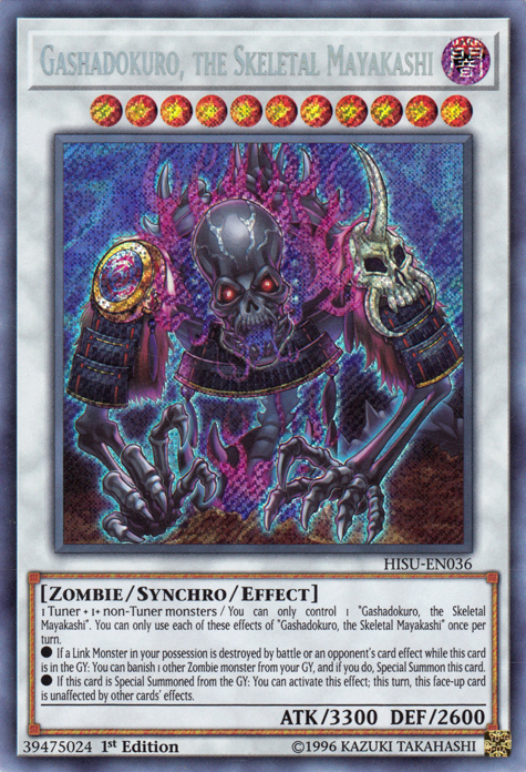 Gashadokuro, Mayakashi Squelette [HISU-FR036] Secret Rare