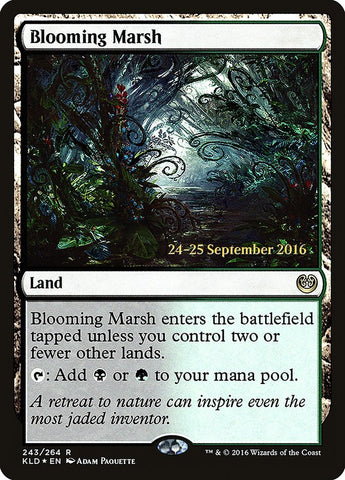 Pantano Floreciente [Promos de Kaladesh Prerelease]