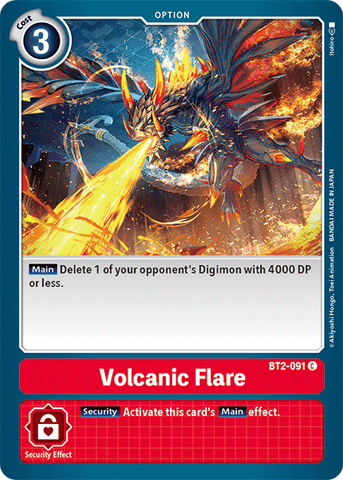 Llamarada volcánica [BT2-091] [Lanzamiento de la Edición Especial de Refuerzo Ver.1.5]