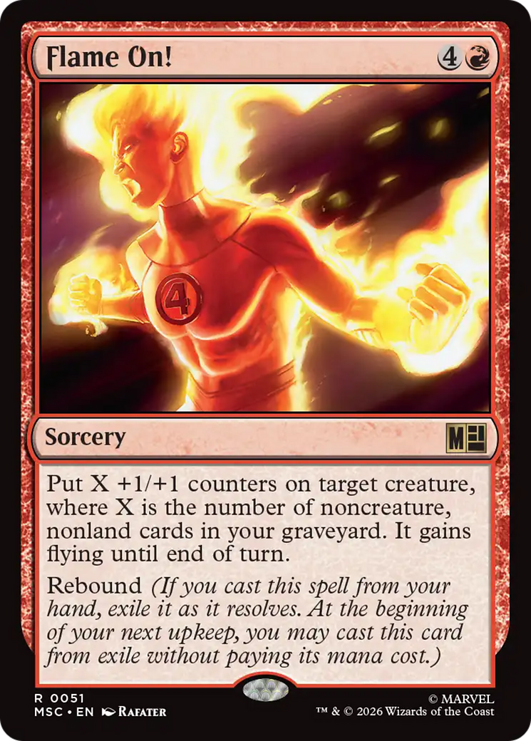 ¡Llamaos! (Surge Foil) [Marvel Super Heroes Commander]