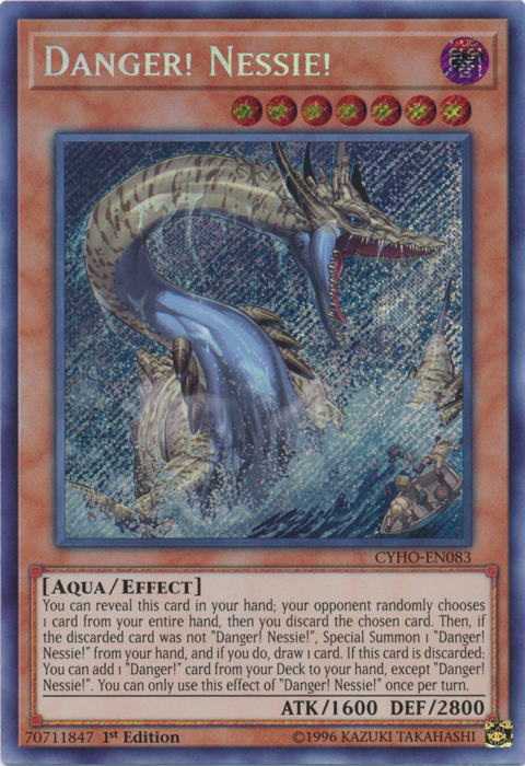 ¡Peligro! ¡Nessie! [CYHO-EN083] Secret Rare