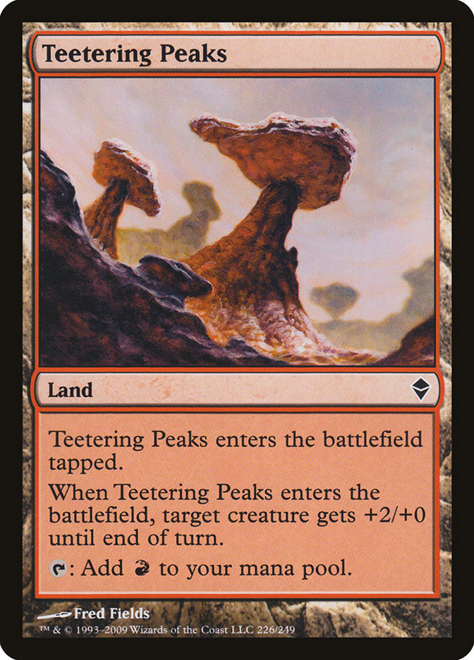 Cimes chancelantes [Zendikar]