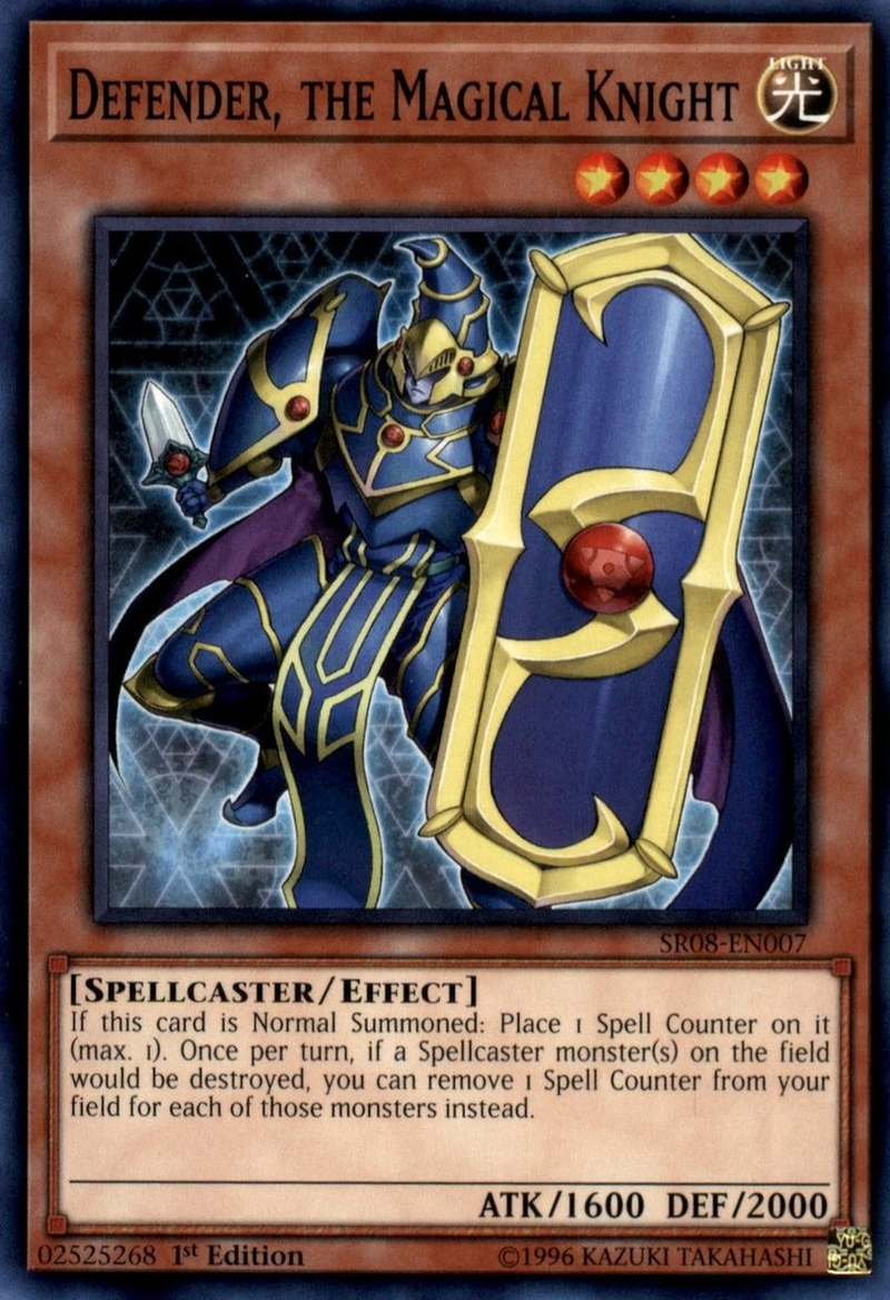 Defensor, el Caballero Mágico [SR08-EN007] Común