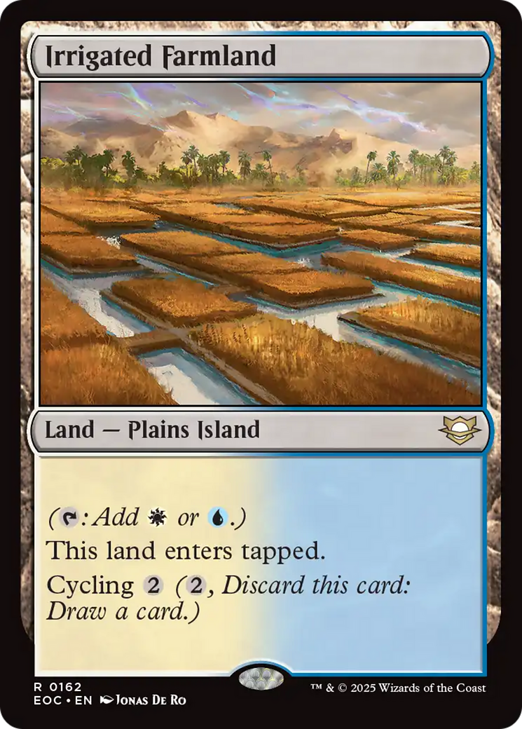 Terrain irrigué [Commandant des confins de l'éternité]
